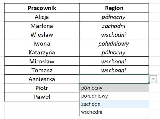 Jak zrobić listę rozwijaną w Excelu - uniknij najczęstszych błędów Jak zrobić listę rozwijaną w Excelu - uniknij najczęstszych błędów