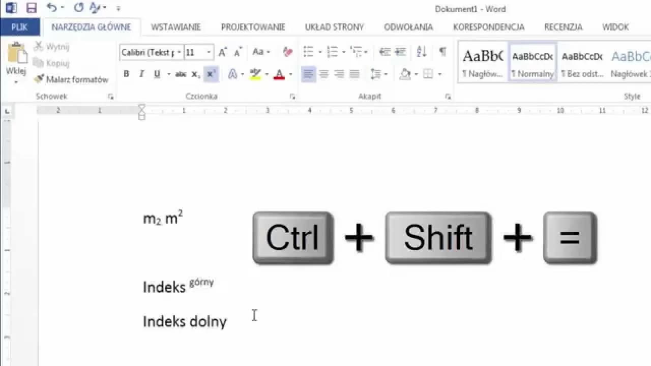 Jak zrobić potęgę w Wordzie - proste sposoby na superskrypt Jak zrobić potęgę w Wordzie - proste sposoby na superskrypt