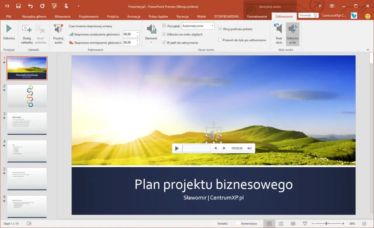 Jak wstawić podkład muzyczny w PowerPoint, aby zachwycić słuchaczy Jak wstawić podkład muzyczny w PowerPoint, aby zachwycić słuchaczy