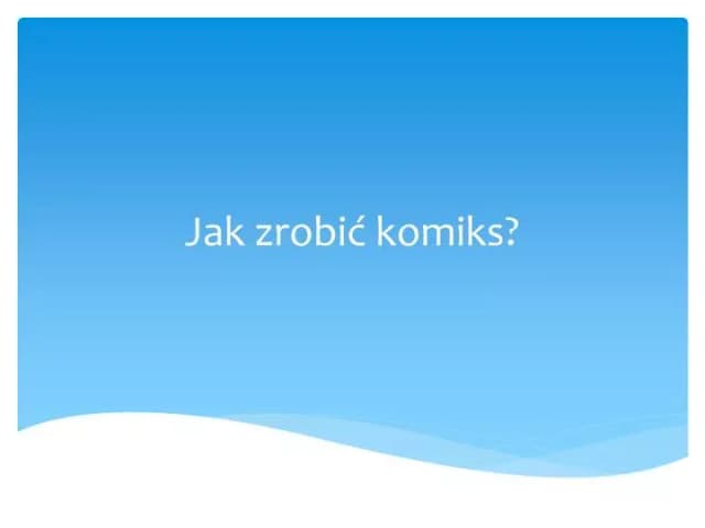 Jak zrobić komiks w PowerPoint i zaskoczyć swoją kreatywnością Jak zrobić komiks w PowerPoint i zaskoczyć swoją kreatywnością