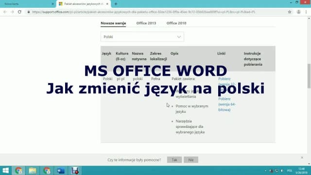 Jak zmienić język w Word - proste kroki, które musisz znać Jak zmienić język w Word - proste kroki, które musisz znać